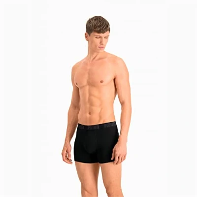 Imagen de Puma Basic 2 PACK Culotte, Hombre, Talla: XL, Black/black