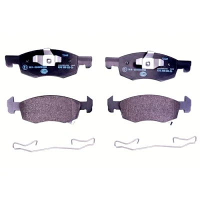 Imagen de HELLA 8DB 355 023 261 Juego de pastillas freno con avisador acústico desgaste accesorios OPEL: Corsa E Hatchback