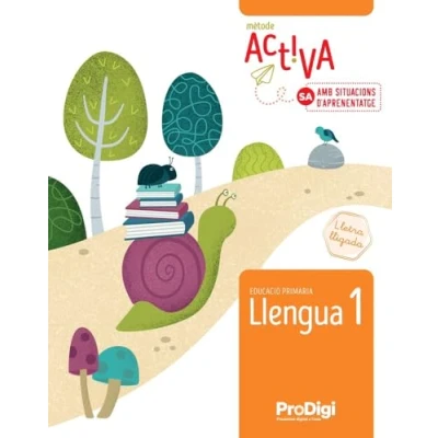 Imagen de Llengua 1º Primaria Lletra Lligada nou Activa