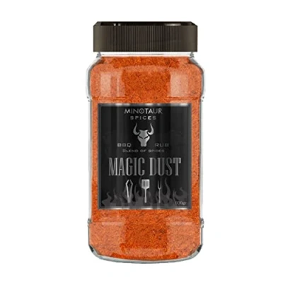 Imagen de Minotaur Spices Magic Dust Mezcla de especias 600 g Escabeche para barbacoa, Marinada asar, BBQ Rub