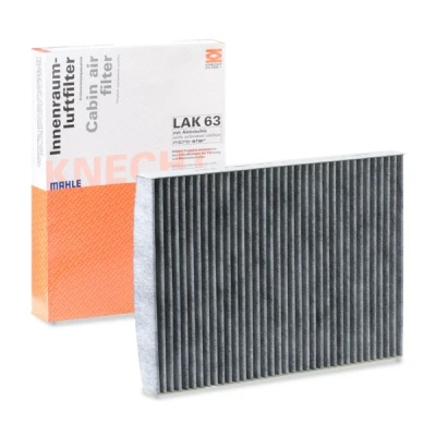Imagen de MAHLE ORIGINAL LAK 63 Filtro de habitáculo carbón activado 283,0 207 30,0 VOLKSWAGEN: Golf 4, New Beetle Cabrio, 4 Variant norauto,