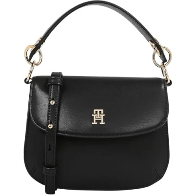 Imagen de Tommy Hilfiger CHIC FLAP Crossover Bandolera, Mujer, Talla: One Size, Black