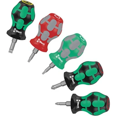 Imagen de WERA 05008872001 Stubby Set 3 Juego de destornilladores