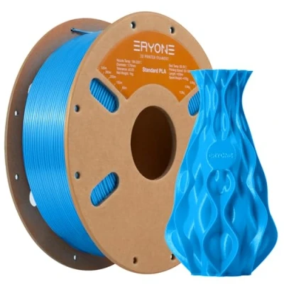 Imagen de ERYONE PLA Filament 1,75 mm, 3D Drucker PLA, 0,03 1 kg/Spule, Azul