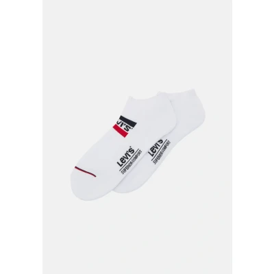 Imagen de Levi&#039;s LOW CUT LOGO Unisex 2 PACK Calcetines, Talla: 39 42, white /