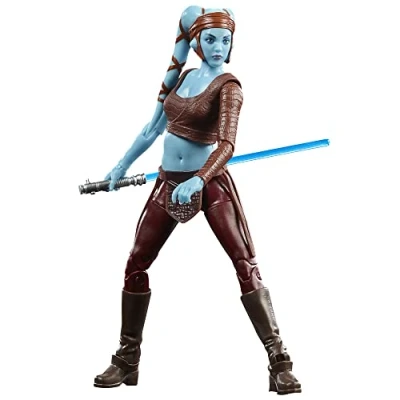 Imagen de Star Wars Hasbro F4355 The Black Series Juguete Aayla Secura A Escala de 15 cm El Ataque los Clones Figura acción Coleccionable Partir 4 años
