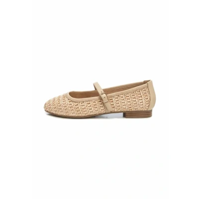 Imagen de Carmela Bailarinas con hebilla, Mujer, Talla: 39, Beige Zapatos