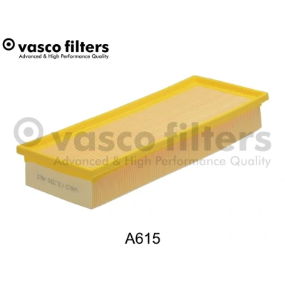 Imagen de DAVID VASCO A615 Filtro de aire 57mm 150mm 370mm rectangular Cartucho filtrante FORD: MONDEO 2, 1