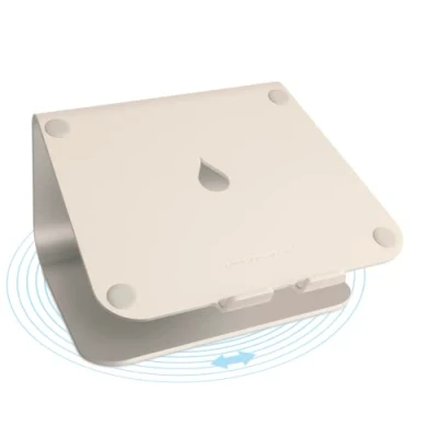 Imagen de Rain Design mStand 360 Laptop Stand + Swivel Base Starlight