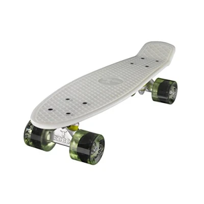 Imagen de Ridge In The Dark 22&quot; Mini Cruiser Skateboard, Unisex Youth, Glow/Claro Verde, 56 cm