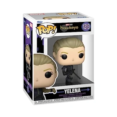 Imagen de Funko Pop! TV: Marvel Hawkeye Yelena 1/6 de Probabilidades Obtener la RARA Variante Chase, TV Show Figura Vinilo Coleccionable Idea Regalo Mercancia Oficial Fans