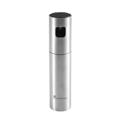 Imagen de MasterPro Foodies Pulverizador de Aceite Spray 100ml Capacidad y 4x17,5cm Fabricado en Acero Inoxidable útil Para Freidora Aire Resultado Homogéneo