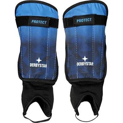 Imagen de Derbystar Espinilleras 852008, Unisex, Azul y Negro, XL