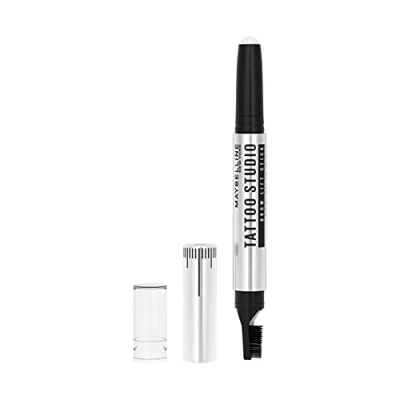 Imagen de Maybelline New York, Stick de cejas, Efecto laminado, Fórmula en cera, resultado natural, Tattoo Brow Lift Stick, 00 Clear (Transparente)