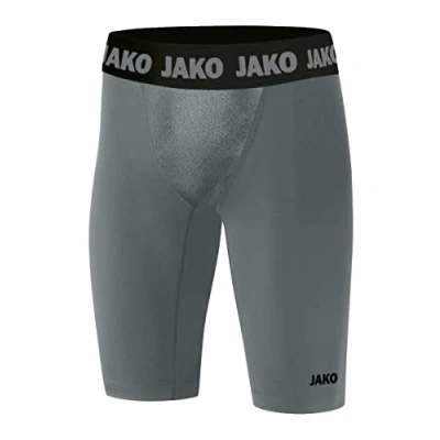 Imagen de JAKO Pantalones Cortos de compresión 2.0 para Hombre, Gris Piedra, M
