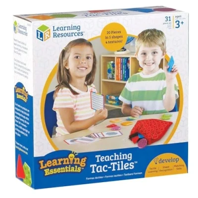 Imagen de Learning Resources Figuras para aprender las texturas Tac Tiles