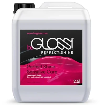 Imagen de begloss brillo perfecto 2500 ml látex Polaco la última de alto el lubricante para &amp; cuidado goma y prendas vestir.