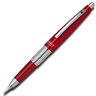 Imagen de Pentel P1035 B HB Portaminas (incluye 6 minas de 0.5 mm), color Rojo