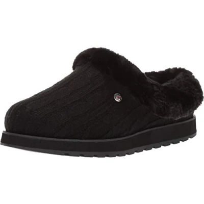 Imagen de Skechers Keepsakes Ice, Pantuflas Mujer, Black, 38 EU