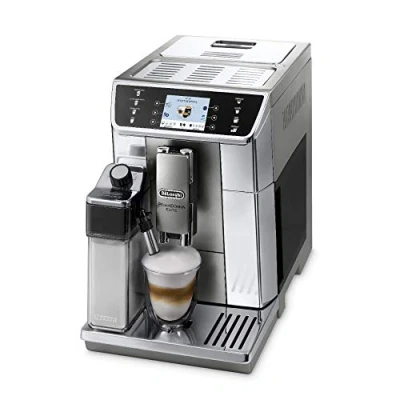Imagen de Cafetera automática De&#039;Longhi PrimaDonna Elite ECAM 656.55.MS con pantalla a color TFT de 3,5 pulgadas, sistema leche integrado