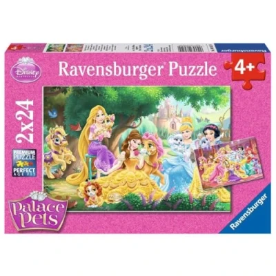 Imagen de Ravensburger Palace Pets Puzzle 2 x 24 Piezas ( 08952 9)