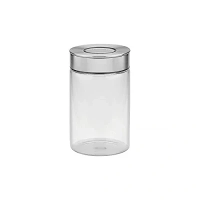 Imagen de Tramontina Purezza Tarro (10 cm de diámetro, 1 L, tapa acero inoxidable, cristal), transparente
