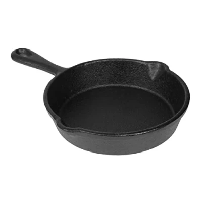 Imagen de Olympia Mini sartén redonda de hierro fundido, utensilios cocina comerciales 100 (Ø) mm