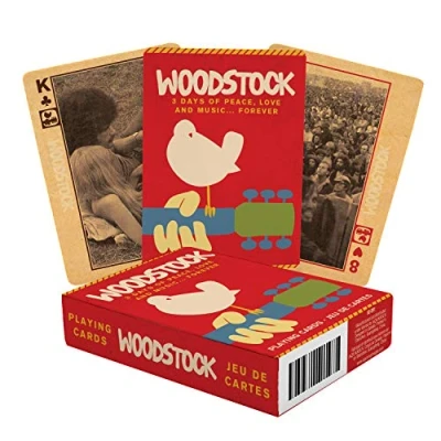 Imagen de Aquarius Woodstock Playing Cards Deck