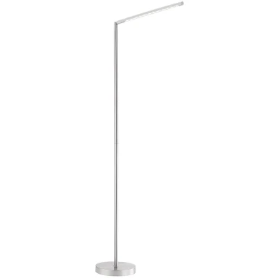 Imagen de JUST LIGHT. Lámpara de pie LED Dawda con atenuador, acero