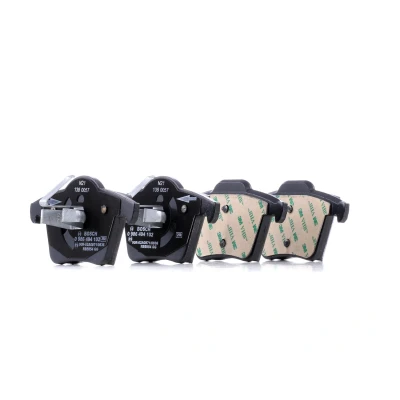 Imagen de BOSCH 0 986 494 102 Juego de pastillas freno Low Metallic Chapa antichirridos, con instrucciones montaje VOLVO: XC90 I