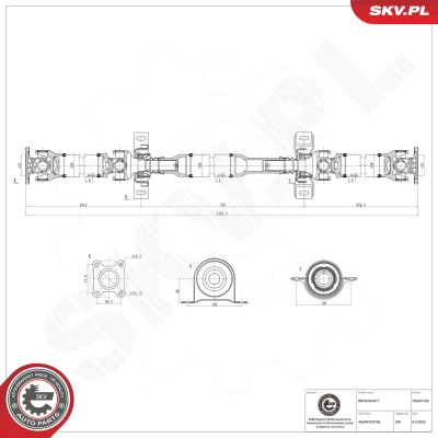 Imagen de Semi eje ESEN SKV 76SKV100