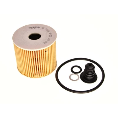 Imagen de MAXGEAR 26 2106 Filtro de aceite con junta, material montaje añadido Cartucho filtrante HYUNDAI: Tucson, i30 III Hatchback, i40 Berlina