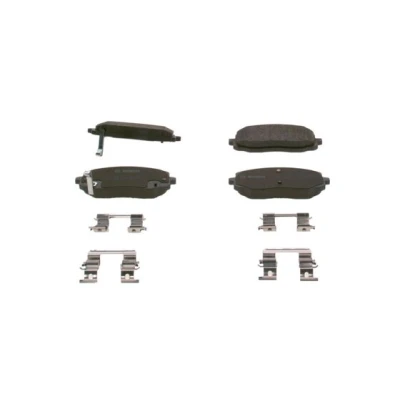 Imagen de BOSCH 0 986 494 594 Juego de pastillas freno Low Metallic con avisador acústico desgaste instrucciones montaje KIA: Picanto I norauto,