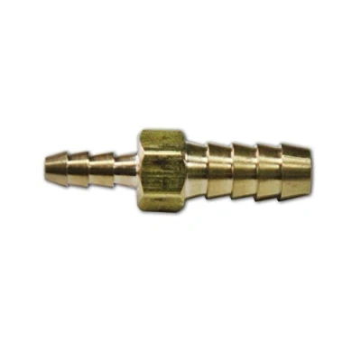 Imagen de Brass Barb manguera reductora de pinza ID 3 mm x 6 conector aire carburante gasolina barco (lote 5)