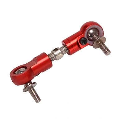 Imagen de Griwiuiowe Servo Brazo de DireccióN Varilla TraccióN Apto para 1/5 HPI ROVAN KM Baja 5B 5T 5SC Losi 5Ive T RC Piezas Coche Naranja Rojo