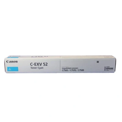Imagen de iR ADVANCE C7570i Canon C EXV 52 toner cian (original)