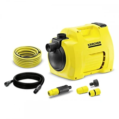 Imagen de Kärcher BP 3 Garden Bomba de Jardín, Caudal máx.: 3.500 l/h, Altura Impulsión: máx. 40 m, Aspiración: 8 Potencia Motor: 800 W, Presión: 4 bar