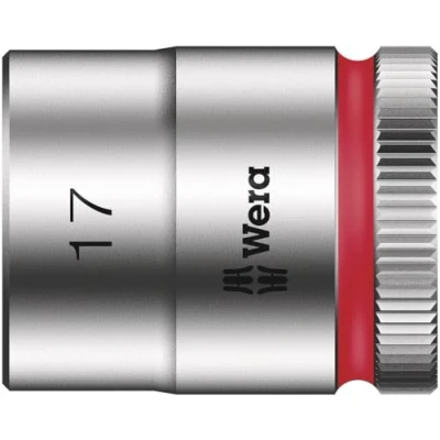 Imagen de WERA 05003562001 8790 HMB Zyklop Nuss 17,0 Llave de vaso con arrastre 3/8&quot;