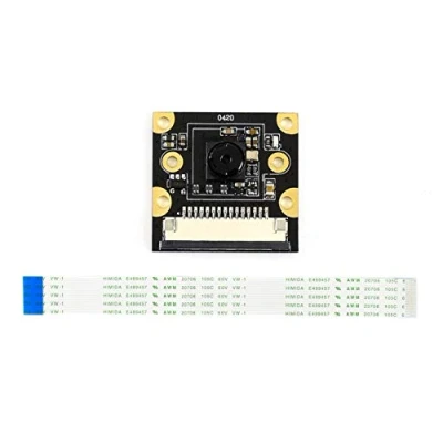 Imagen de Waveshare IMX219 77 Camera Applicable for Jetson Nano Compute Module 3/3+, 8 Megapixels 3280 x 2464 1/4inch 2.96mm Focal Length Degree Provides 3.3V Power Output