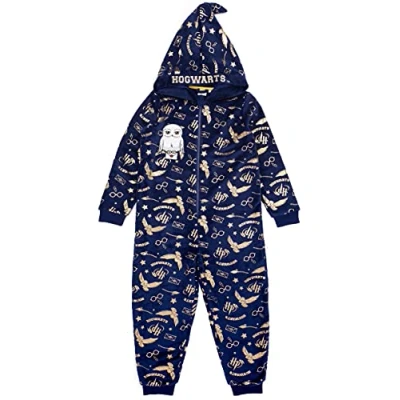 Imagen de Harry Potter Onesie Girls Kids Hogwarts Hedwig All En Un Pijamas 12 13 años