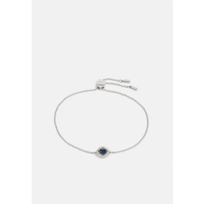 Imagen de Swarovski Pulsera Angelic, Talla cuadrada, Azul, Baño de rodio