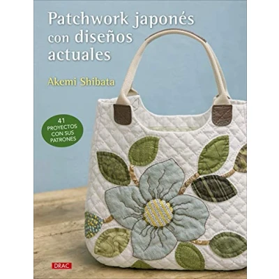 Imagen de Patchwork japonés con diseños actuales: 41 proyectos sus patrones (LABORES PATCHWORK)