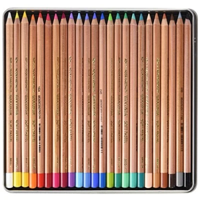 Imagen de KOH I NOOR Artist&#039;s Soft Pastel Pencils (Set of 24)