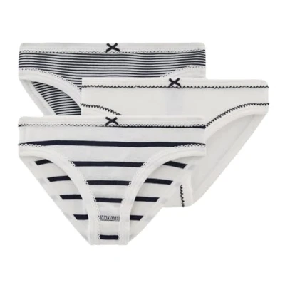 Imagen de Petit Bateau A0AA2, Braga Niñas (Pack de 3), Variante 1 (Nuevo), 10 años