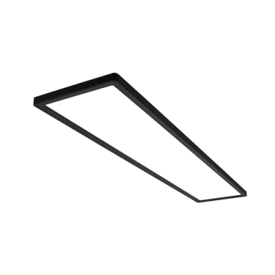 Imagen de BRILONER lámpara de techo LED con luz indirecta, plana, blanca neutra, LED, salón, panel 24x3 cm, blanco