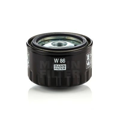 Imagen de MANN FILTER W 86 Filtro de aceite M 20 X 1.5 6H enroscable ALFA ROMEO: 156 Berlina, GT, Sportwagon, LANCIA: Lybra Familiar
