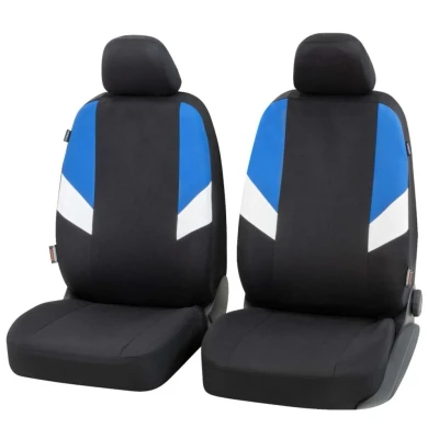 Imagen de WALSER 13328 Cubreasiento negro/azul Poliéster delante VOLKSWAGEN: Golf 4, Transporter Plus / Crossgolf, SEAT: Leon II Hatchback