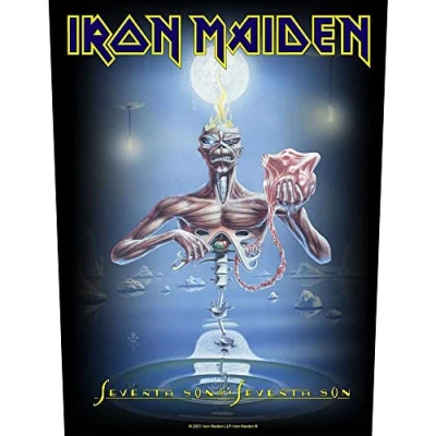 Imagen de Iron Maiden Seventh Son Of A Parche trasero para hombre