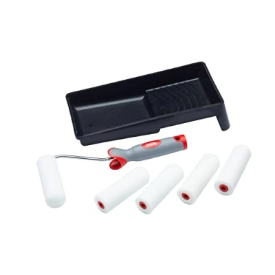 Imagen de ProDec PRRT016 Juego de 7 rodillos espuma 10 cm para pinturas brillantes y satinadas
