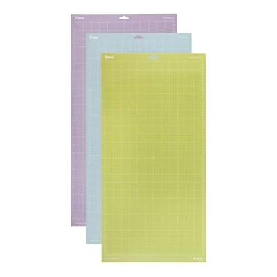 Imagen de Cricut variedad alfombrilla de corte, multicolor, 30.5 x 60.9 cm, pack 3